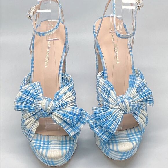 Loeffler Randall Natalia Knotted Platform Sandals size 9.5 - Picture 4 of 14